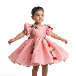 Pink baby frock