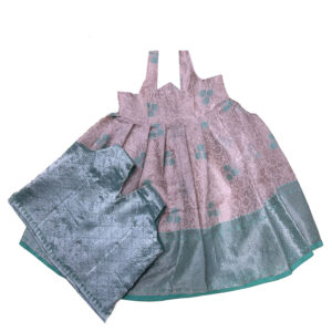 Creame with Blue border