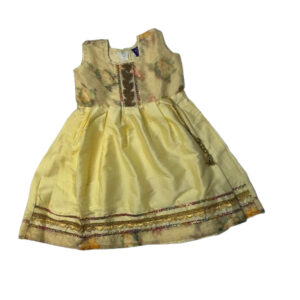 Cream Baby Frock
