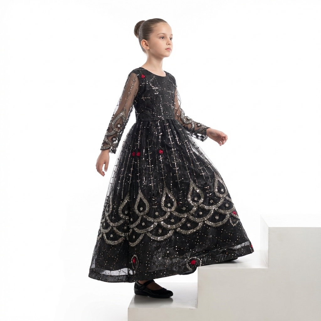 Block coat lehanga dress