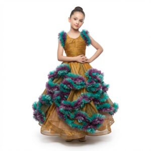 Musterd long party wear frock