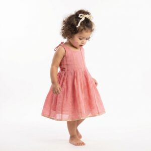 Pink Cotton Frock