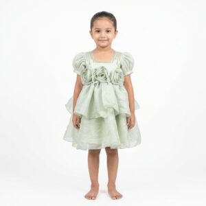 Lite green frock