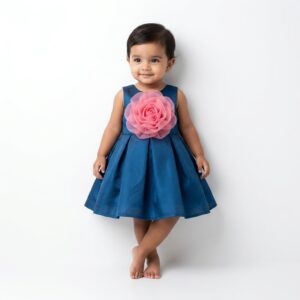 Rama Blue baby frock